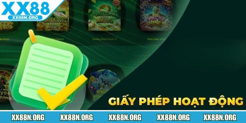 Giấy phép pháp lý minh chứng cho sự uy tín và chất lượng